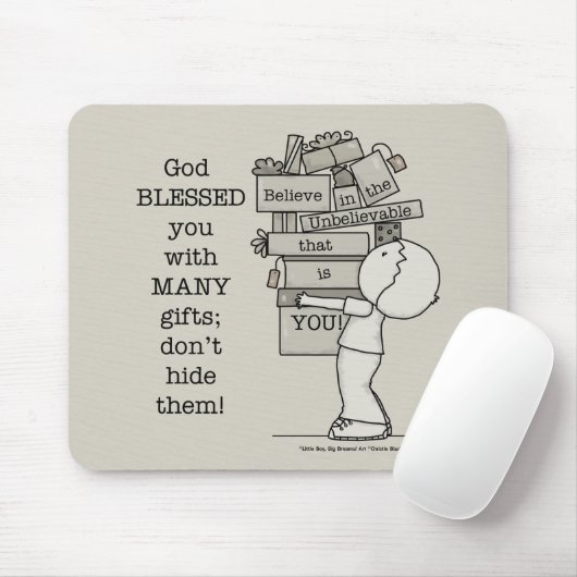 Show je cadeaus muismat (Met muis)