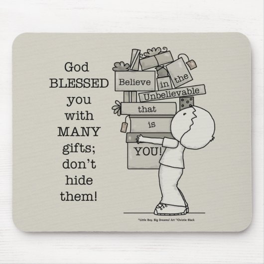 Show je cadeaus muismat (Voorkant)