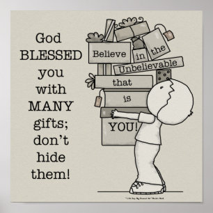 Show je cadeaus poster