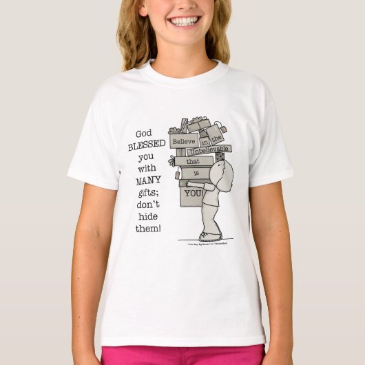 Show je cadeaus t-shirt (Voorkant)