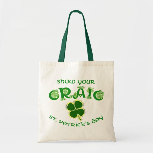 Show je kraan tote bag (Voorkant)