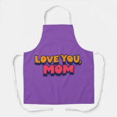Show je liefde met dit speciale mama Schort! 💜 Schort (Voorkant)