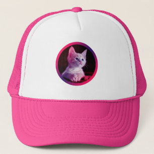 Show je liefde voor katten op een modieuze manier  trucker pet