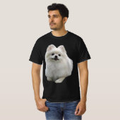 Show je liefde voor Pomeranians met deze leuke T-shirt (Voorkant volledig)