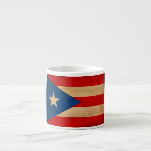 Show je Puerto Rico Pride! Espresso Kop (Voorkant)