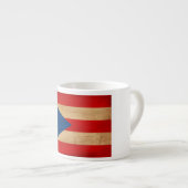 Show je Puerto Rico Pride! Espresso Kop (Voorkant rechts)