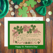  Show Je Shamrock St. Patrick's Day Briefkaart