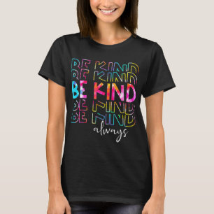 Show je steun voor eenheid en menselijkheid. wees t-shirt