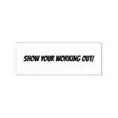 Show je training! Teacher Rubber Stamp Rubberstempel (Afrduk)