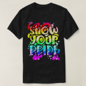 Show je trots t-shirt (Design voorkant)