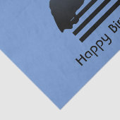 Show jumper die een obstakel opruimt. tissuepapier (Detail)