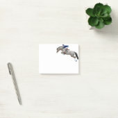 Show Jumper Grey Horse Post Post-it® Notes (Kantoor)