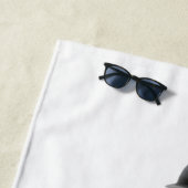 Show Jumper Horse Equestrian Beach Towel Strandlaken (In situ)