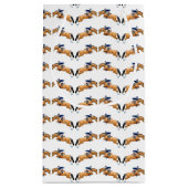 Show Jumper Horse Equestrian Gift Bag Klein Cadeauzakje (Achterkant)