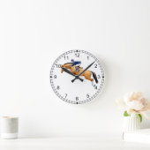 Show Jumper Horse Equestrian Wall klok (Huis)