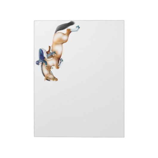 Show Jumper Paint Pad Note Pad Notitieblok (Linkerzijde)