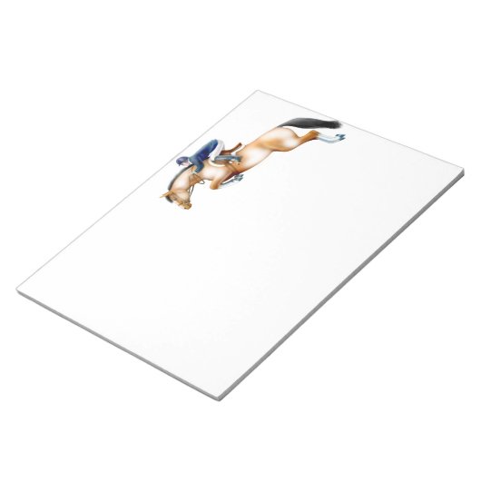 Show Jumper Paint Pad Note Pad Notitieblok (Schuin)