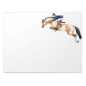 Show Jumper Paint Pad Note Pad Notitieblok (Voorkant)