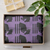 Show Jumper Silhouette voor paardenovers Tissuepapier (Geschenk)