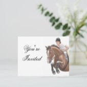 Show Jumperuitnodiging Kaart (Staand voorkant)