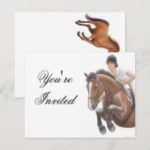 Show Jumperuitnodiging Kaart (Voorkant / Achterkant)