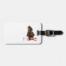 Show Jumping Bagagelabel