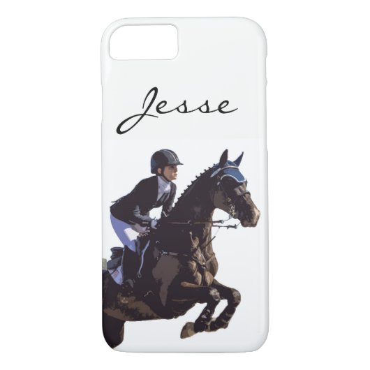 Show Jumping Case-Mate iPhone Case (Achterkant)