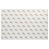 Show Jumping Horse Equestrian Fabric Stof (Fat Quarter)