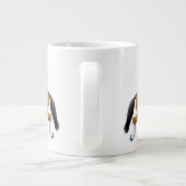 Show Jumping Horse Equestrian Mok (Achterkant)