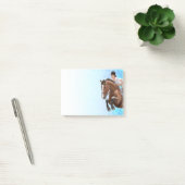 Show Jumping Horse Equestrian Post-it Notes (Kantoor)