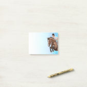 Show Jumping Horse Equestrian Post-it Notes (Op bureau)