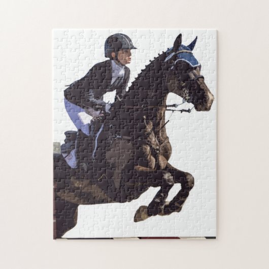 Show Jumping Legpuzzel (Verticaal)