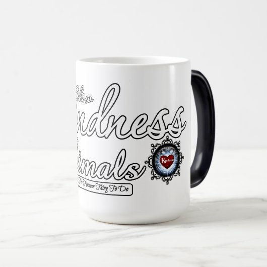 Show Kindheid voor dieren Magische Mok (Voorkant rechts)