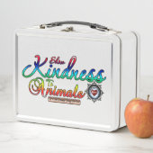 Show Kindheid voor dieren Rainbow Typografie (In situ)