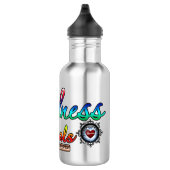 Show Kindheid voor dieren Rainbow Typografie Waterfles (Rechts)