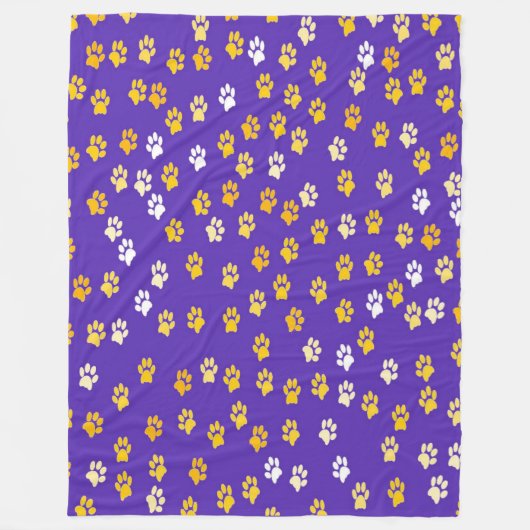 SHOW KLEUREN POTEN FLEECE HONDENDEKEN DEKEN (Voorkant)
