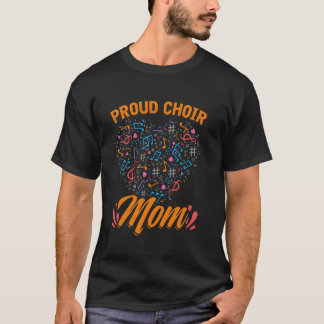 Show Koor Trots Koor Mom Moederdag Muziek Mama T-shirt
