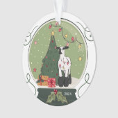 Show Lamb Acryl Kerst Ornament (voorkant)