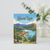 Show Low Arizona Briefkaart (Staand voorkant)