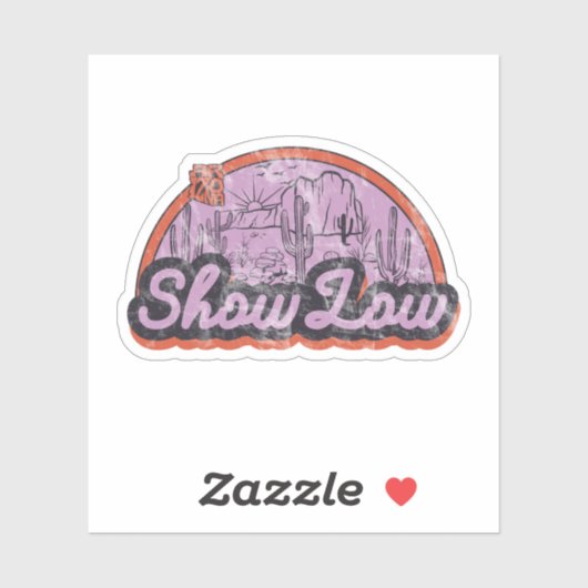 Show Low, Arizona Sticker (Vel)