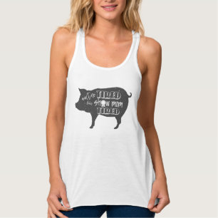 Show Mam Tired 4h show shirt Vezelvarken show