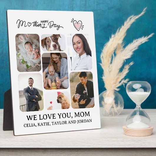 Show Mam You Care: Gepersonaliseerde foto Keepsake Fotoplaat