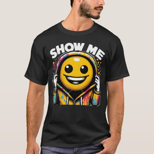 SHOW ME 1A vintage T-shirt (Voorkant)