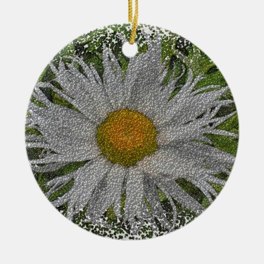 Show Me A Daisy #1 Keramisch Ornament (Voorkant)