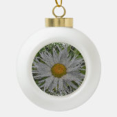 Show Me A Daisy #1 Keramische Bal Ornament (Voorkant)