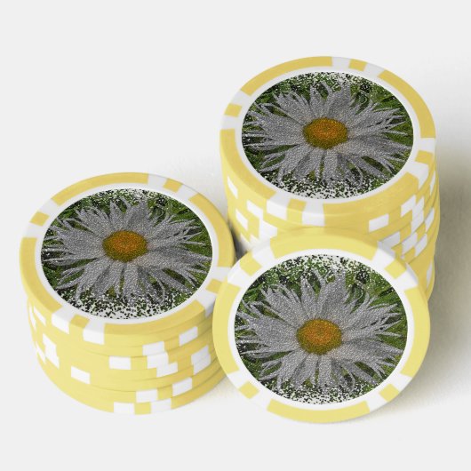 Show Me A Daisy #1 Poker Chips (Opstapeling)