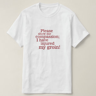 Show me alsjeblieft compassie ... groenletsel! t-shirt
