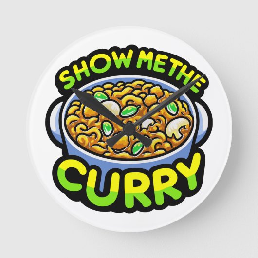 Show me de curry ronde klok (Voorkant)