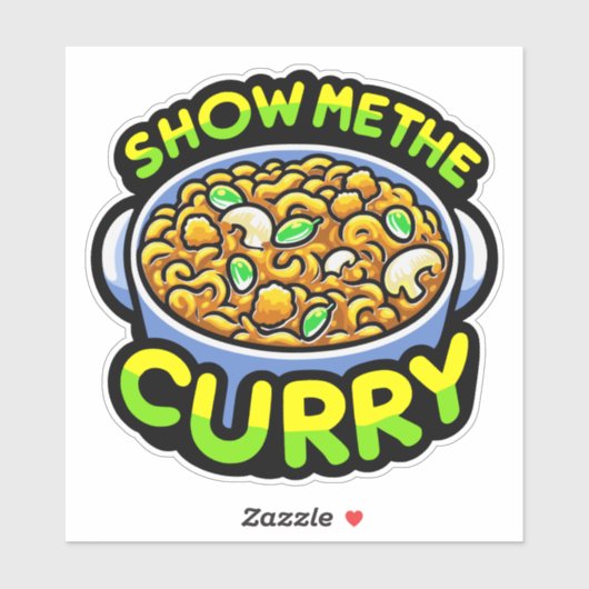 Show me de curry sticker (Vel)
