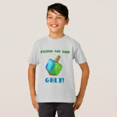 Show me de GELT!  T-shirt (Voorkant volledig)